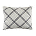 Mainstays Reverse to Sherpa Comforter Set King Polyester, Gray Plaid