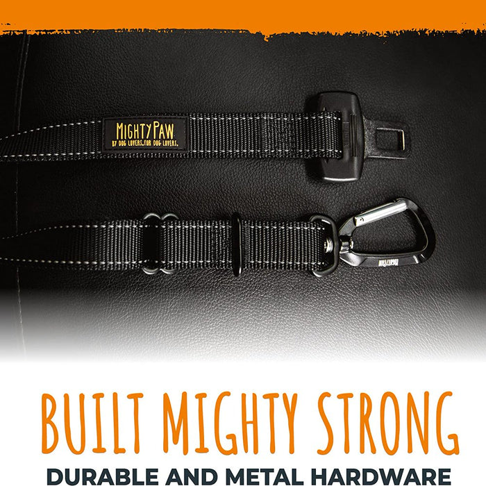 Dog Seat Belt, Pet Safety Belt, Created with Human Seatbelt Material. Keep Your Dog Safe in the Car