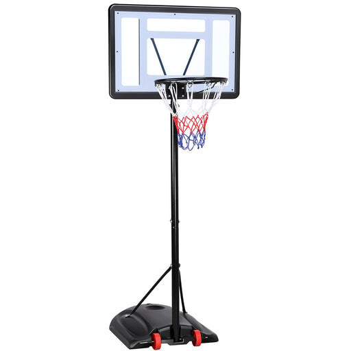 7-9.2 Ft. Height Adjustable Hoop Portable Basketball System Goal Outdoor Kids Youth with Wheels and Weighted Base