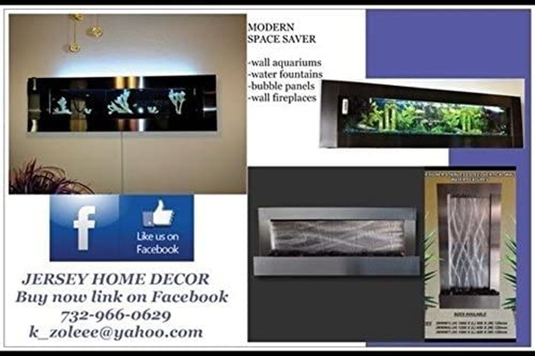 72"X19" XXL Dancing Bubble Fountain, Floor Standing, Color Lights/Remote Ctrl by