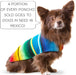 Dog Clothes - Handmade Dog Poncho from Authentic Mexican Blanket by  (Blue, Large)