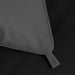 Comforter Duvet Insert - Quilted Comforter with Corner Tabs - Box Stitched down Alternative Comforter (Black/Grey, Queen)