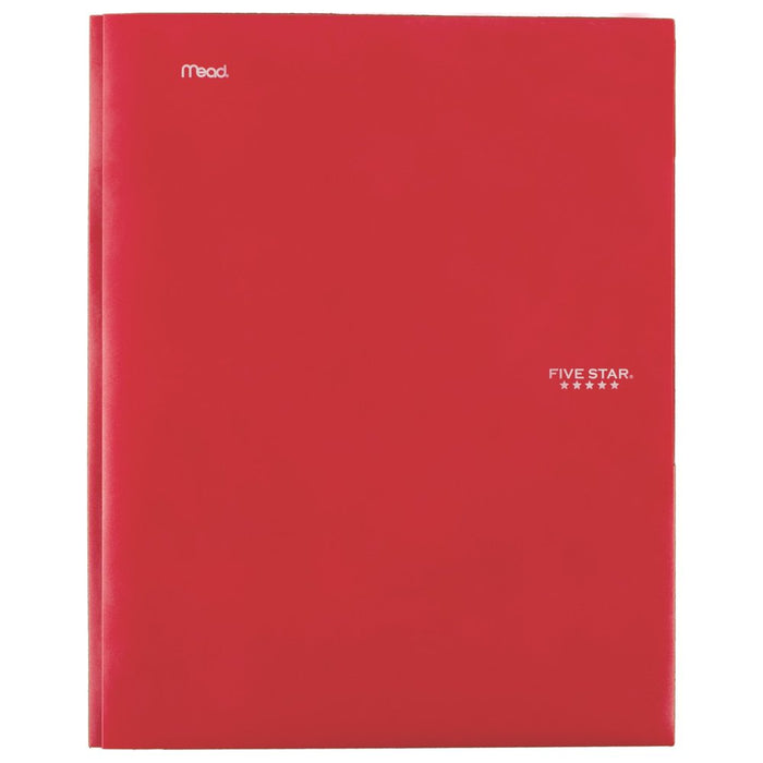 Five Star Stay-Put Pocket & Prong Folder, Assorted Colors (34030)