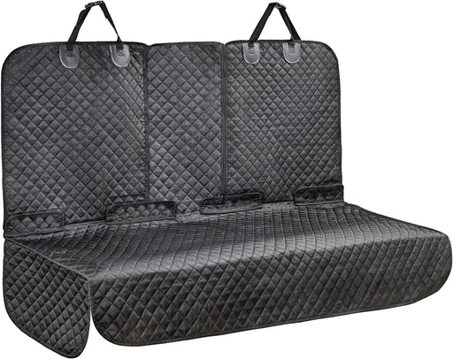 Bench Dog Seat Cover for Back Seat, 100% Waterproof Dog Car Seat Covers, Heavy-Duty & Nonslip Back Seat Cover for Dogs,Washable & Compatible Pet Car Seat Cover for Cars, Trucks & Suvs