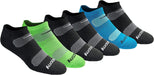 Men'S Multi-Pack Mesh Ventilating Comfort Fit Performance No-Show Socks