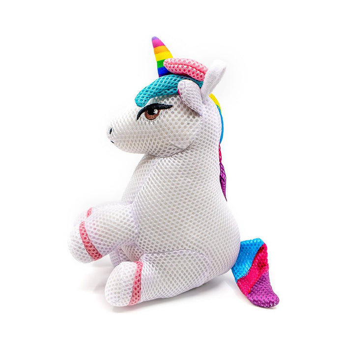 Jojo Siwa Unicorn Kids Bath Scrubby, Bath Accessory, Microfiber, White, Nickelodeon