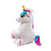 Jojo Siwa Unicorn Kids Bath Scrubby, Bath Accessory, Microfiber, White, Nickelodeon