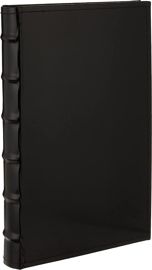 Pioneer Sewn Bonded Leather Bookbound Bi-Directional Photo Album, Holds 300 4X6" Photos, 3 per Page. Color: Black.