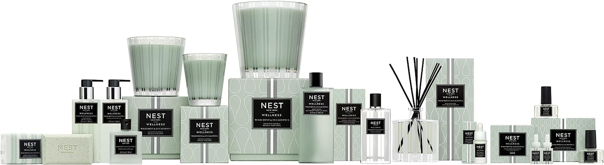 NEST New York Wild Mint & Eucalyptus Scented Classic Candle