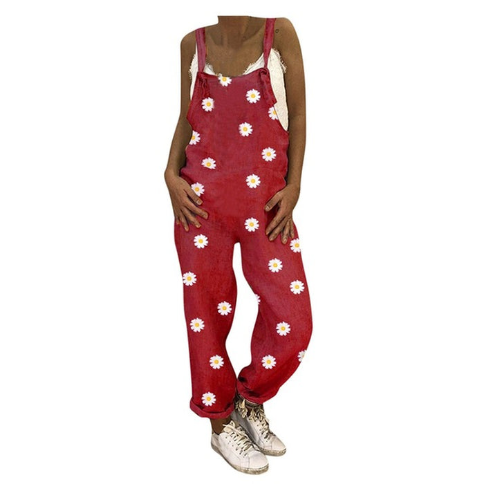 Playsuit Knot Strap Button Bodysuit Jumpsuit Dropshipping