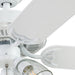Better Homes & Gardens 52" 5 Blade White Ceiling Fan with 3 Lights