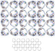 24Pcs Clear Crystal Ball Prism Suncatcher Rainbow Pendants Maker, Hanging Crystals Prisms for Windows,20Mm