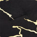 Gold Metallic Marble Comforter Set Queen Size Foil Print Glitter Bedding Sets,Black/Gold,Queen