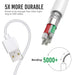 Iphone Charger Lightning Cable Set, , 2X 10FT USB Cable, Compatible with Iphone13/12/11/ Xs,Xs Max,Xr,X,8,8 Plus,7,7 Plus,6S,6S Plus,Ipad Air,Mini/Ipod Touch/Case Charging Cord