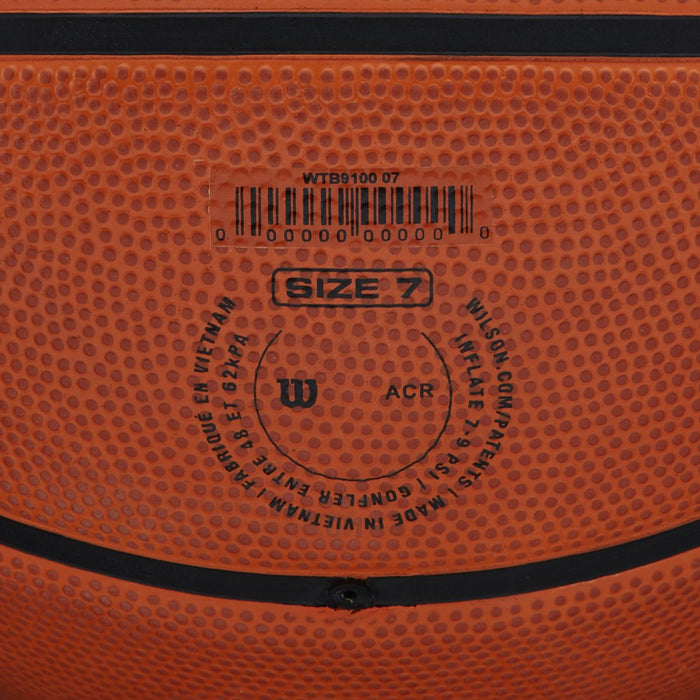 Wilson NBA DRV Pro Outdoor Outdoor Basketball, Brown, 29.5 In.