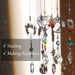 3Pcs Crystal Suncatchers for Windows Hanging Tree of Life Sun Catchers Decor with Prisms for Car, Chakra Feng Shui Decor for Home, Pack of 3