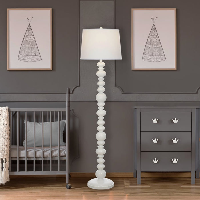 Cresswell Lighting 59" Farmhouse Glossy White