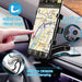 Car Phone Mount, Cell Phone Holder for Car 360 Degree Rotation Dashboard Clip Mount Car Phone Stand Compatible for Iphone 11/ 12 Pro Samsung Galaxy