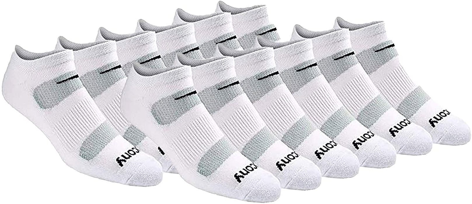Men'S Multi-Pack Mesh Ventilating Comfort Fit Performance No-Show Socks