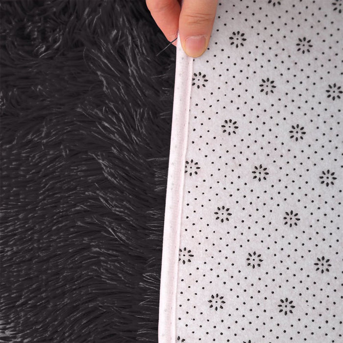 Clearance Household Supplies Solid Color 3 Piece Bathroom Rug Set Bathroom Toilet Carpet Anti-Slip Mat Solid Color Bathroom Toilet Floor Mat