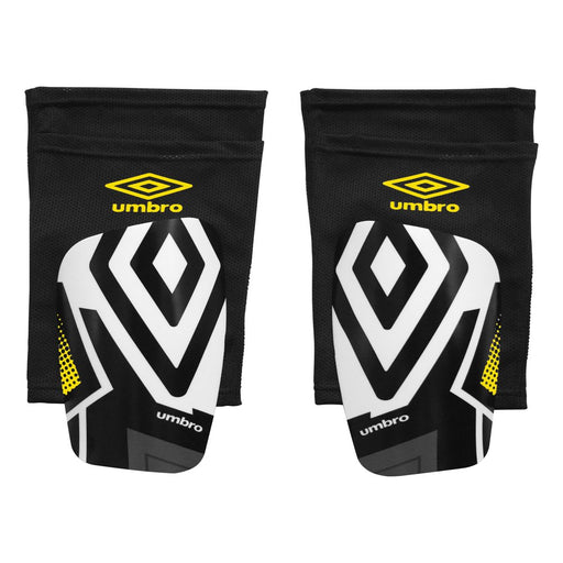 Umbro Junior Soccer Slip-In Shin Guards, for Soccer Train and Game, Soccer Protection Gear, Soccer Shin Guard, Soccer Sleeve, 1 Pair, Medium Size , for Junior