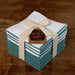 Cotton Terry Kitchen Dishcloth, 8 Pack, 12 in X 12 In, Blue Check