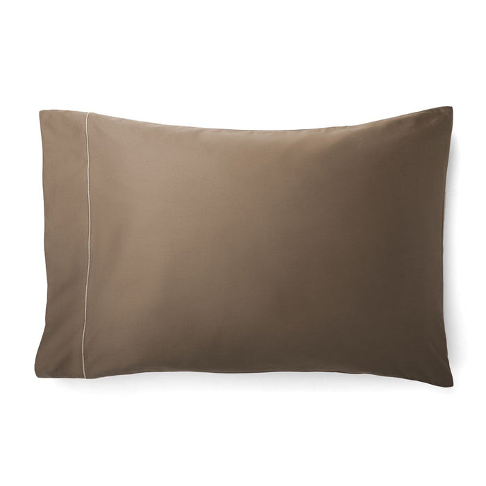 Hotel Style Sateen 600 Thread Count 100% Cotton Pillowcases, Manatee Grey, Standard, 2-Pieces