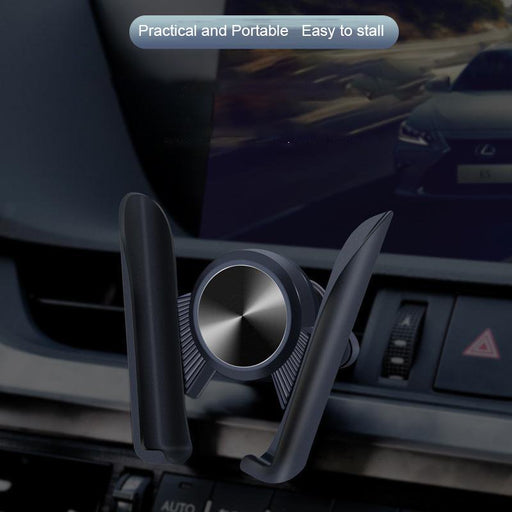SKONYON Phone Car Holder with Stronger Vent Clip, Hands Free Cell Phone Holder for Car, Universal Air Vent Car Phone Mount 2021 Upgraded