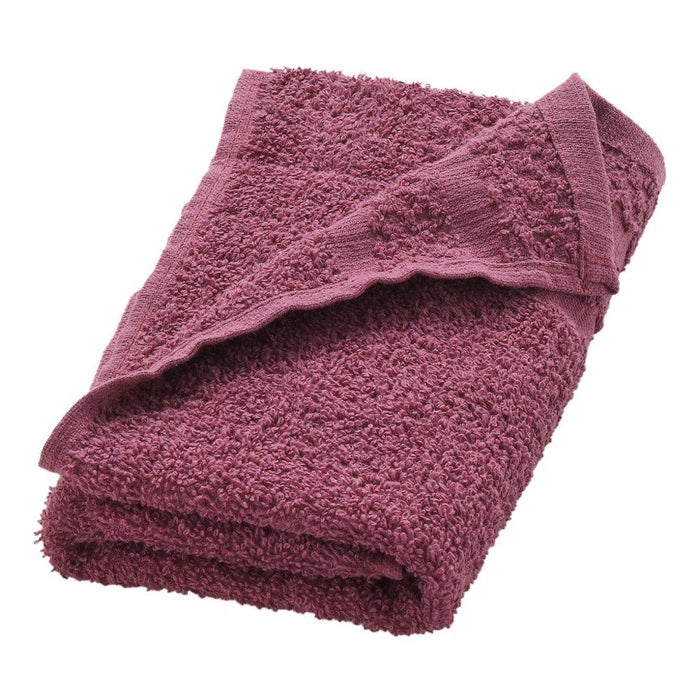 Mainstays Value 10-Piece Cotton Towel Set with Upgraded Softness & Durability, Raspberry