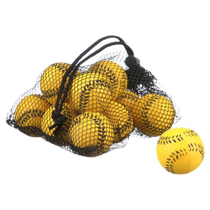 SKLZ Lightning Bolt Balls Foam Baseballs for Training and Practice, 12 Pieces