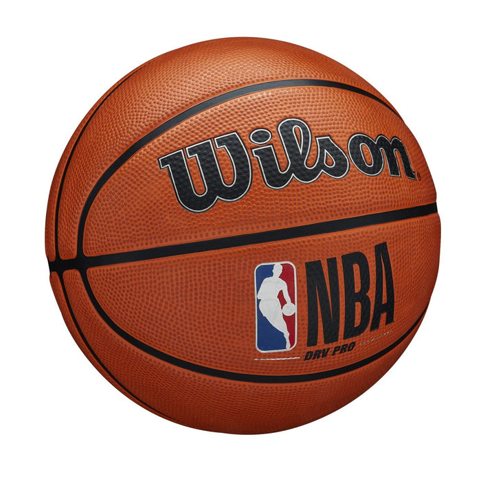 Wilson NBA DRV Pro Outdoor Outdoor Basketball, Brown, 29.5 In.