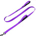 Max and Neo Double Handle Traffic Dog Leash Reflective - We Donate a Leash to a Dog Rescue for Every Leash Sold (Pink, 4 FT)