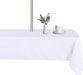 Outdoor and Indoor Tablecloth - Washable Waterproof Wrinkle Free Table Cloth with Zipper and Umbrella Hole for Spring/ Summer/ Party/ Picnic/ BBQS/ Patio (Round 60 Inch, Grey)