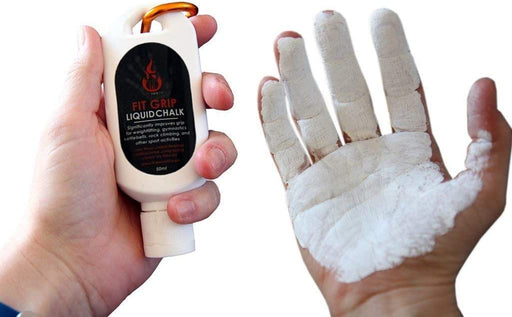 Liquid Chalk for Weight Lifting, Rock Climbing, Cross Training, & Powerlifting, Gym Approved Workout Chalk for Hands & Calluses