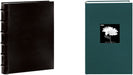 Pioneer Sewn Bonded Leather Bookbound Bi-Directional Photo Album, Holds 300 4X6" Photos, 3 per Page. Color: Black.