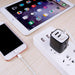 Wall Charger,Charging Blocks,Usb Charger Adapter,3.1A/3Pack Muti Port Fast Charge Station Power Charge Base Plug,Black