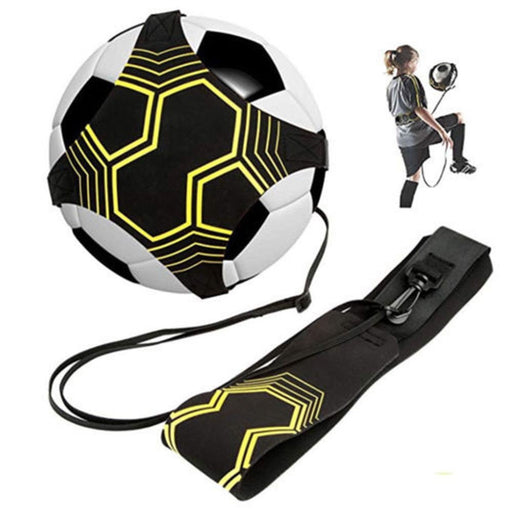 Football Kick Trainer Control Skills Solo Soccer Training Aid Waist Belt Outdoor
