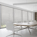 Cordless 1" Vinyl Mini Blinds Gloss Gray (Room Darkening) 16"W X 48"H