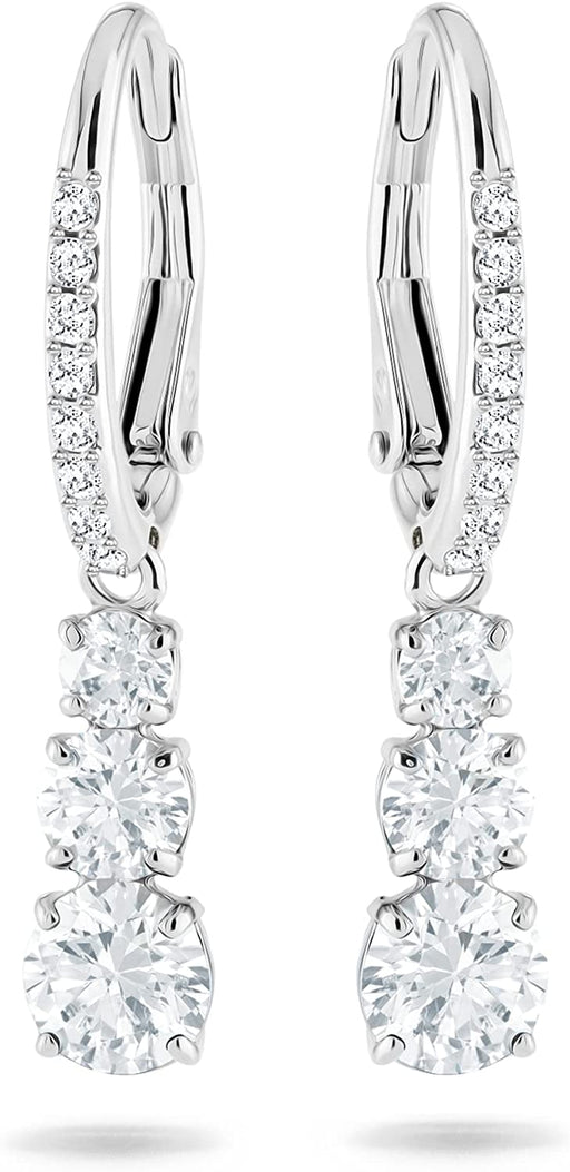 Attract Trilogy Crystal Necklace and Earrings Jewelry Collection