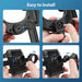 Car Phone Mount,  Car Rearview Mirror Cell Phone Holder, Universal Adjustable Rear View Mirror Clips Cradle, 360° Phones Bracket Car Mount Fits for Iphone 13 12 Pro Max, Galaxy