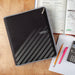 Five Star Xpanz Zipper Binder, 2" round Rings, 380 Sheets, Gray (28090HX9)