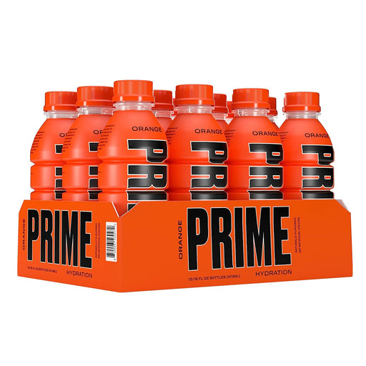 Drink Sports Beverage "ORANGE," Naturally Flavored, 10% Coconut Water, 250Mg Bcaas, B Vitamins, Antioxidants, 835Mg Electrolytes, Only 20 Calories per 16.9 Fl Oz Bottle (Pack of 12)