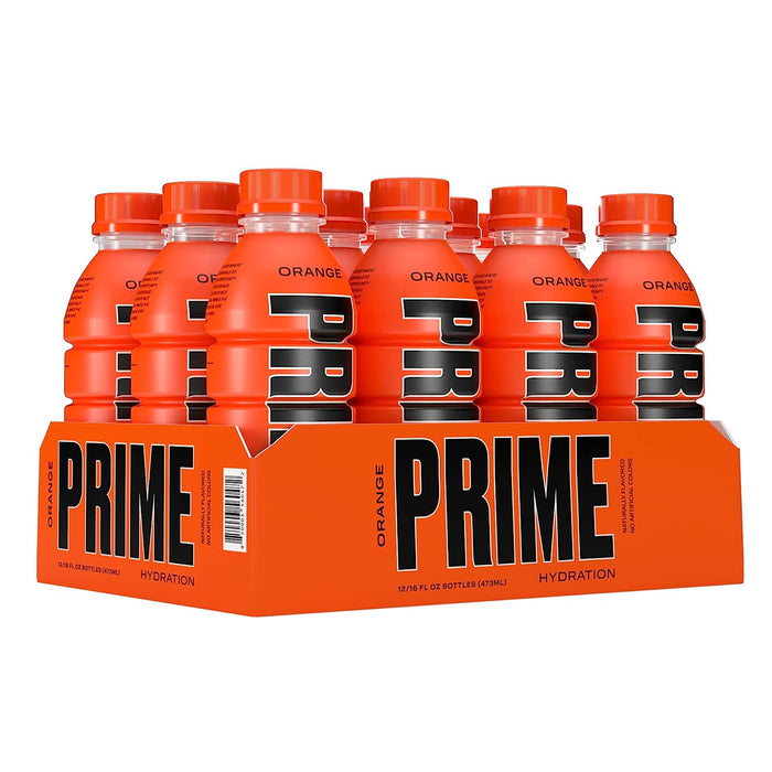 Drink Sports Beverage "ORANGE," Naturally Flavored, 10% Coconut Water, 250Mg Bcaas, B Vitamins, Antioxidants, 835Mg Electrolytes, Only 20 Calories per 16.9 Fl Oz Bottle (Pack of 12)