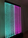 72"X40" 3XL Bubble Fountain, Stainless Steel Base Twin Bubble Panel, Color Lights/Remote Ctrl