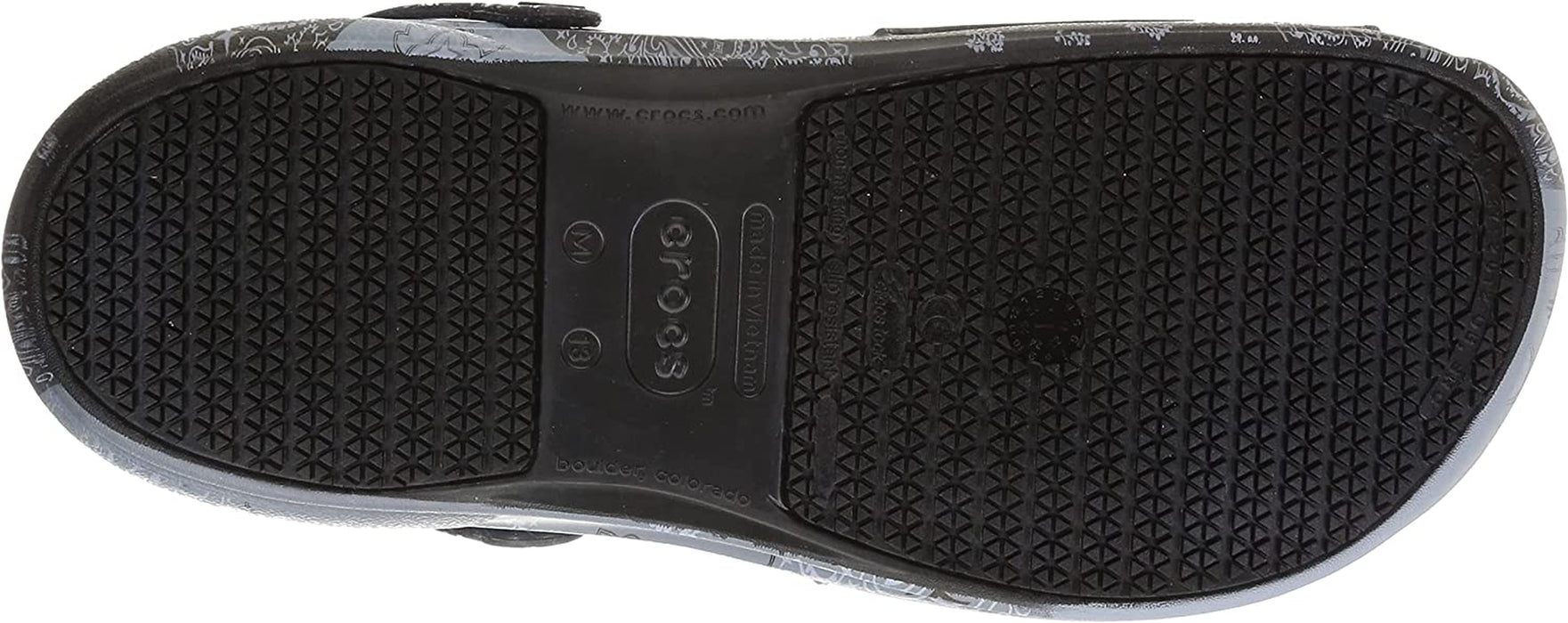 Unisex Adult Men'S and Women'S Bistro Graphic Clog | Slip Resistant Work Shoes
