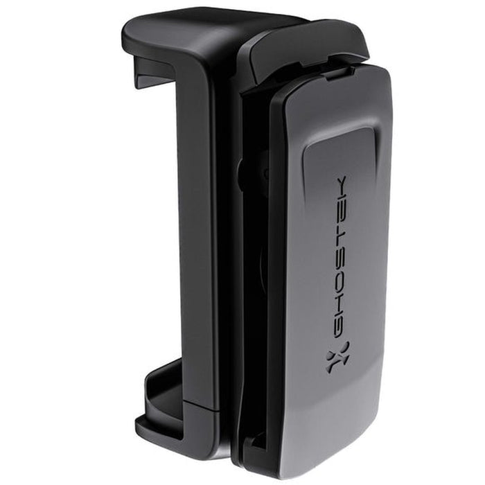 Universal Phone Holster with Swivel Belt Clip and Built-In Kickstand (Black)