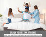 Bed Pillows for Sleeping Queen Size (White), Set of 2, Cooling Hotel Quality, for Back, Stomach or Side Sleepers