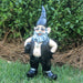 Homestyles "Biker Dude & Babe" the 8.5"H Biker Gnomes in Leather Motorcycle Riding Gear Home & Garden Figurine