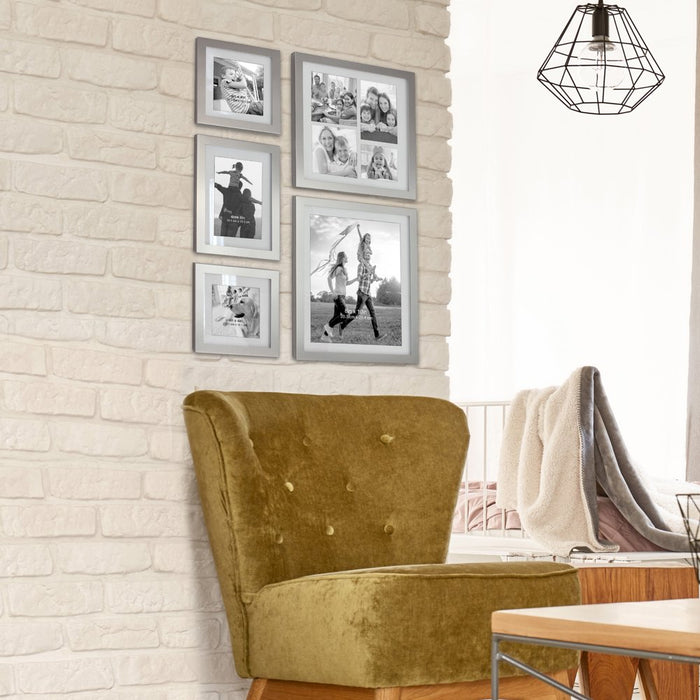 Better Homes & Gardens 5 Piece Metal Gallery Wall Picture Frames