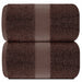 Luxury Bath Sheet Towels Extra Large 35X70 Inch | 2 Pack, Brown